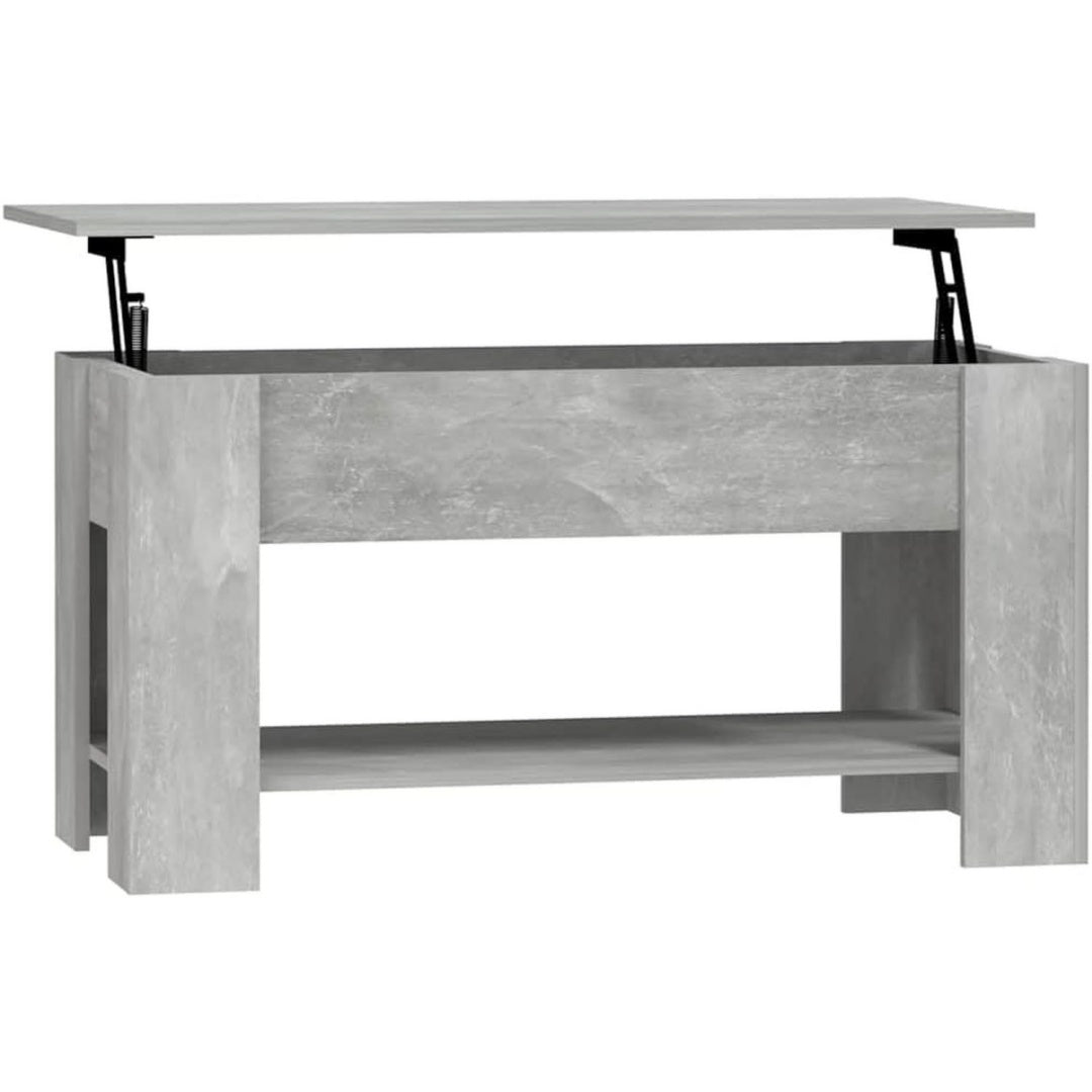 Table basse design moderne gris