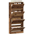 Pratique range-chaussures avec 3 tiroirs