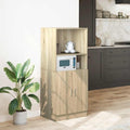 Meuble de rangement compact 41.5 cm de large marron