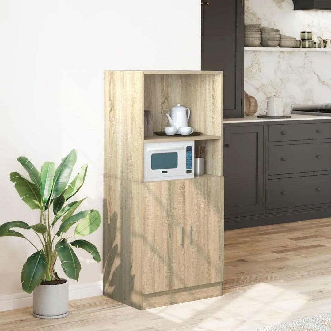 Meuble de rangement compact 41.5 cm de large marron