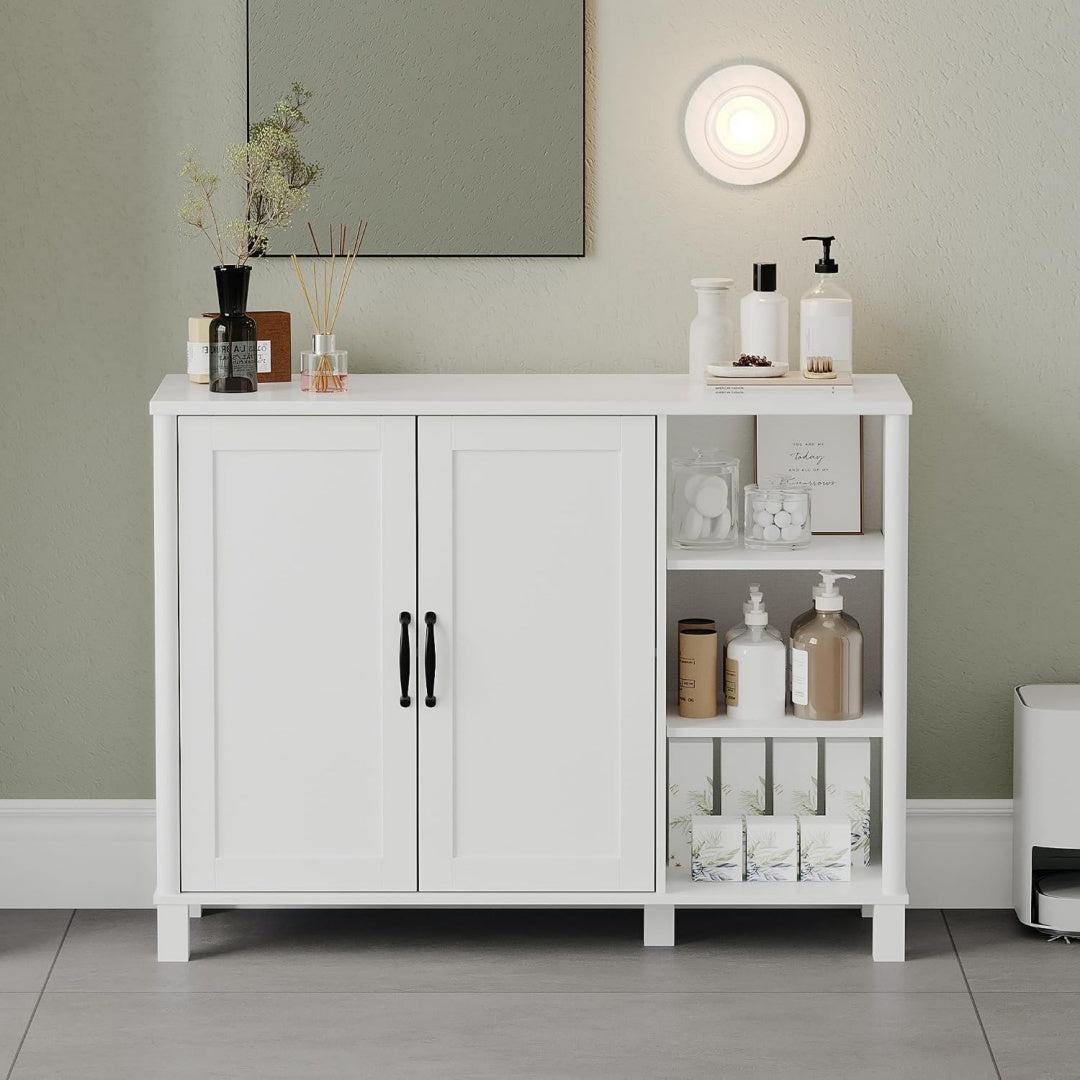 Meuble de rangement gris style industriel