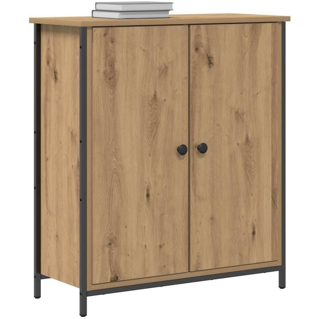 Marron buffet en bois d'ingenierie grand espace de rangement