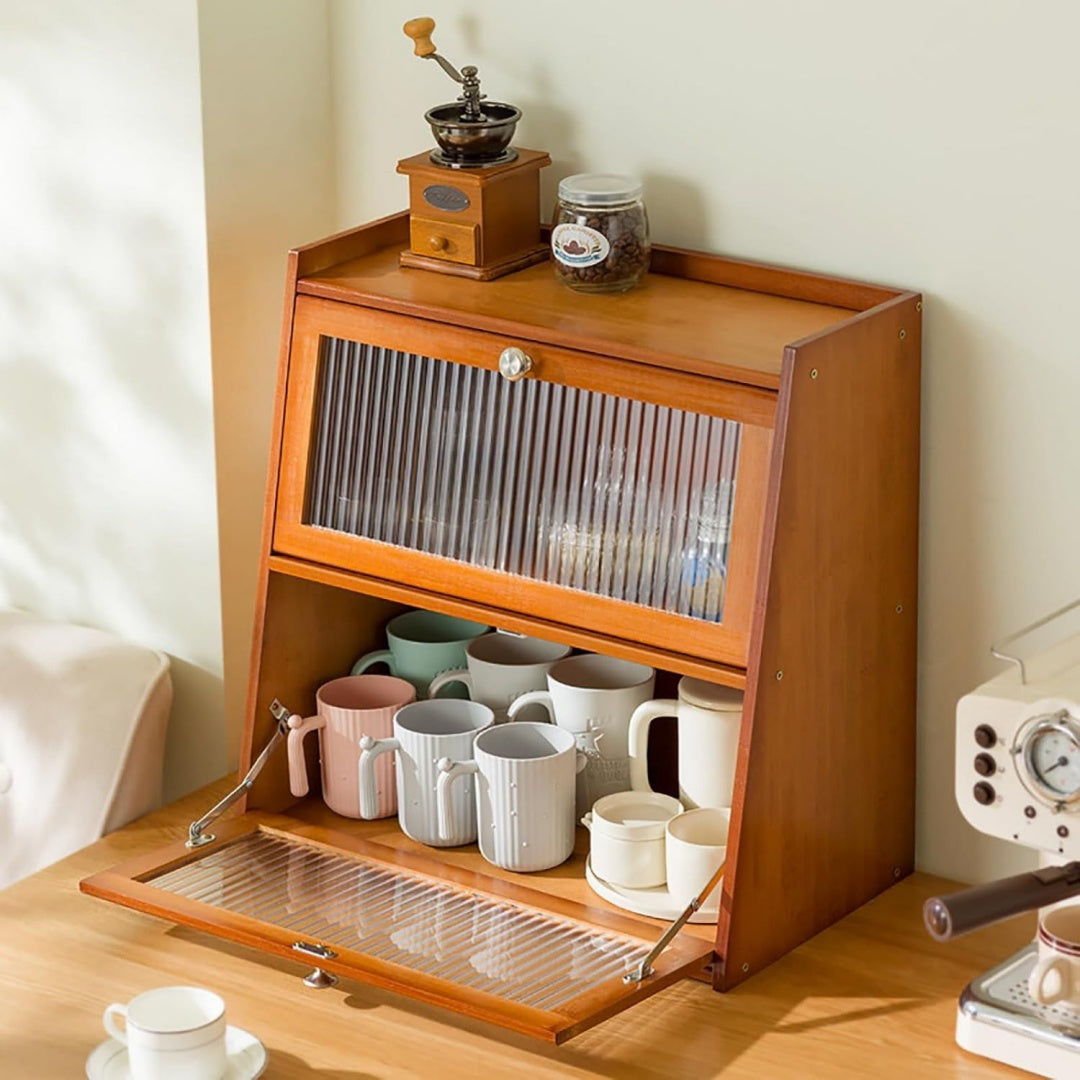 Buffet gris clair 40 cm, de belle finition