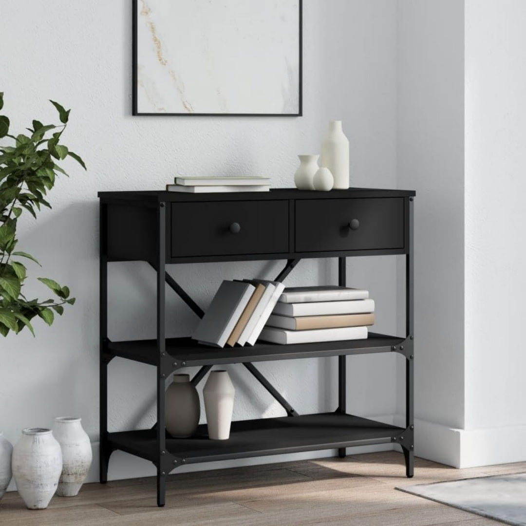 Table console fonctionnelle gris