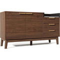 Buffet 120 x 40 x 77 cm ideal pour un rangement malin