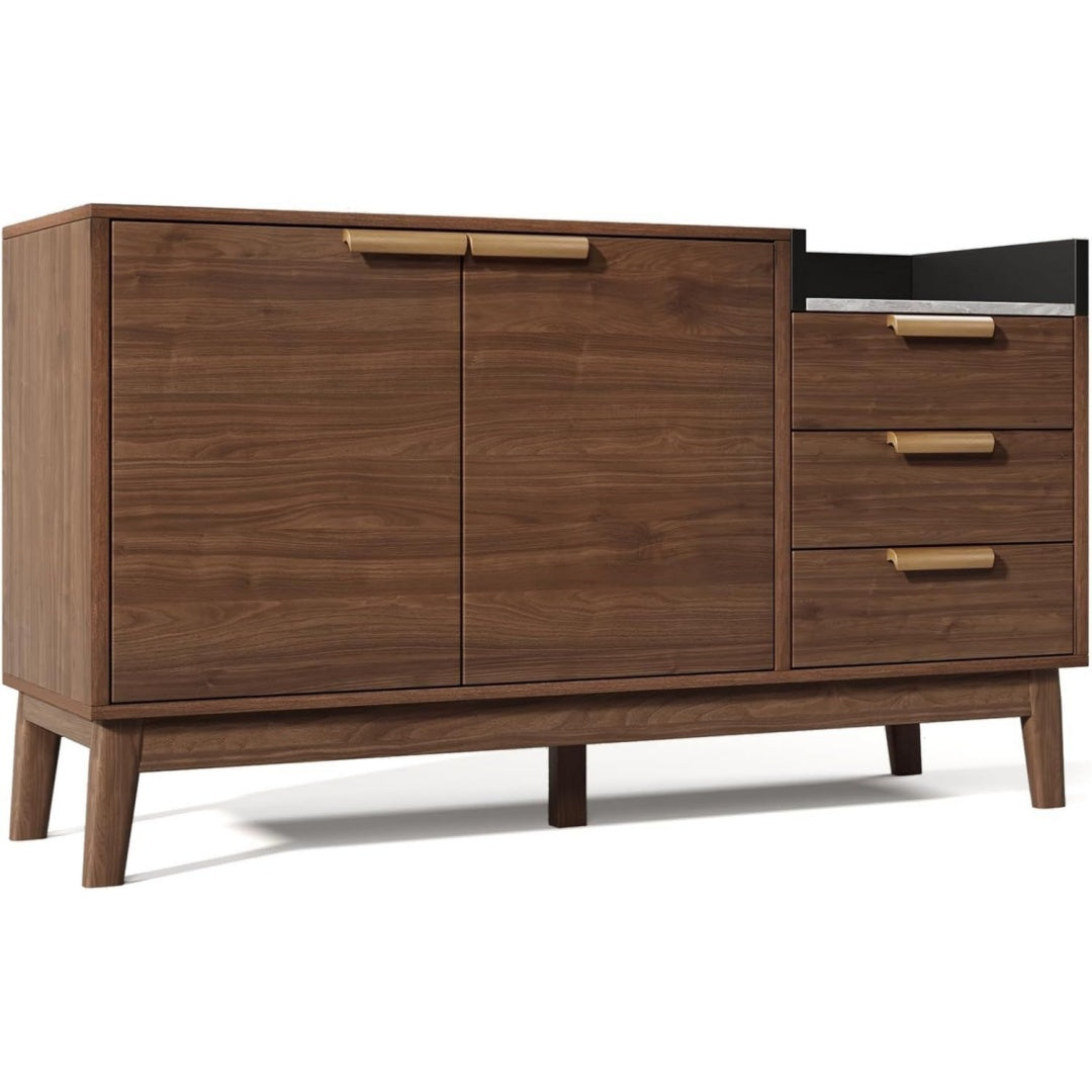 Buffet 120 x 40 x 77 cm ideal pour un rangement malin