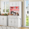 Buffet gris clair finition soignee 100 x 40 x 180 cm