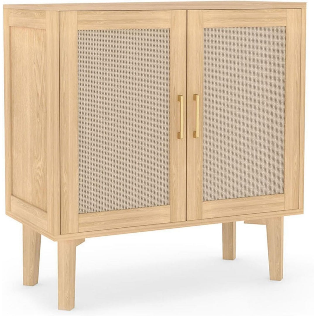 Buffet piece maitresse traditionnel beige