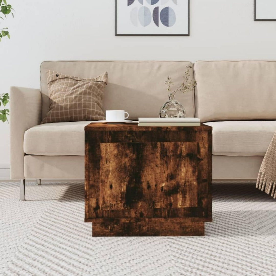 Table basse gris clair 51 x 50 x 44 cm pratique