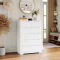 Chiffonnier rangement gris clair 6 tiroirs industriel
