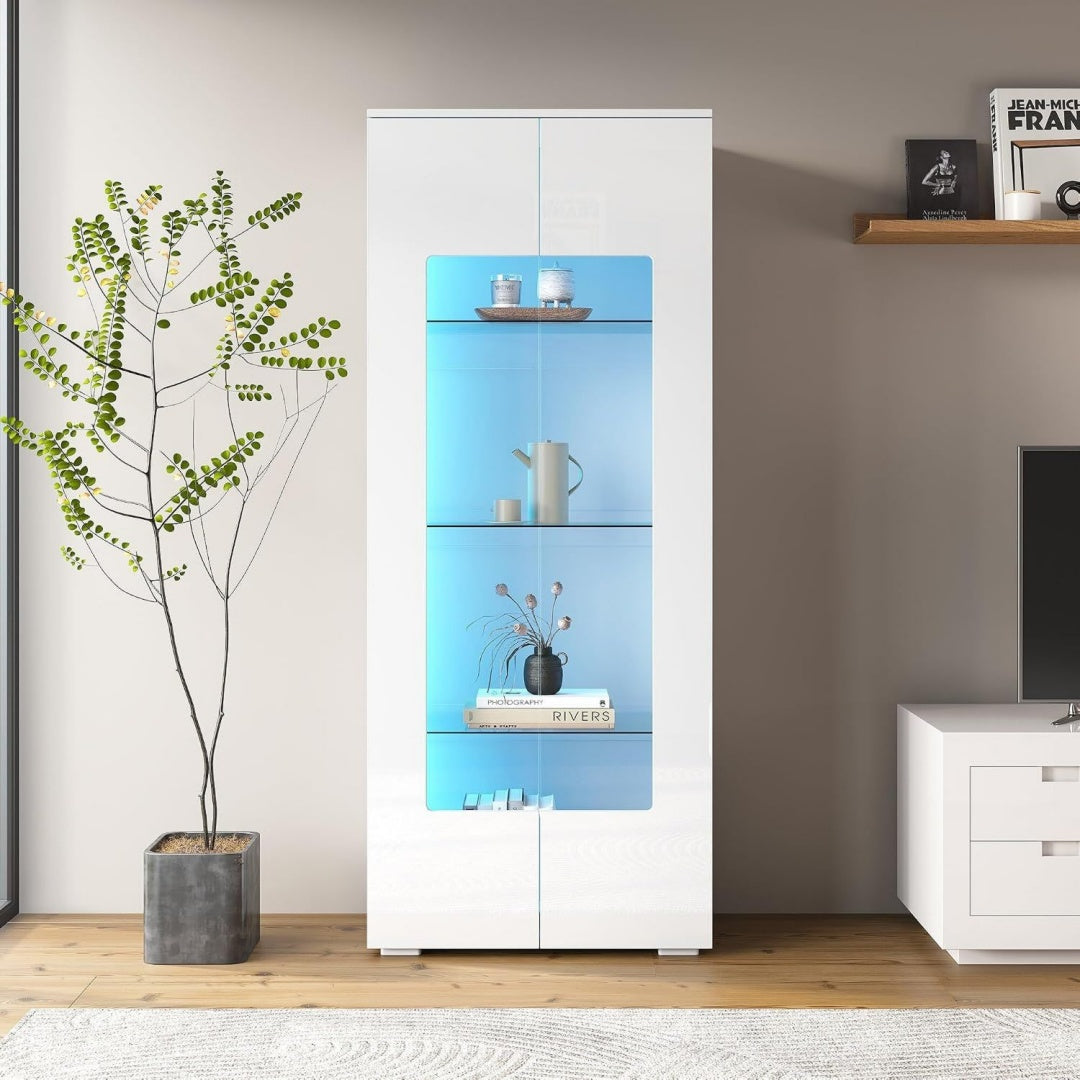 Armoire 70 x 173 cm gris clair