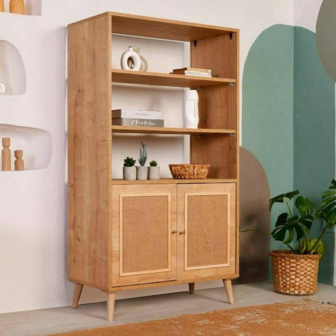 Bibliotheque contemporaine pour la cuisine